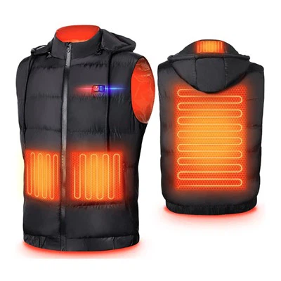 Gilet chauffant léger avec batterie